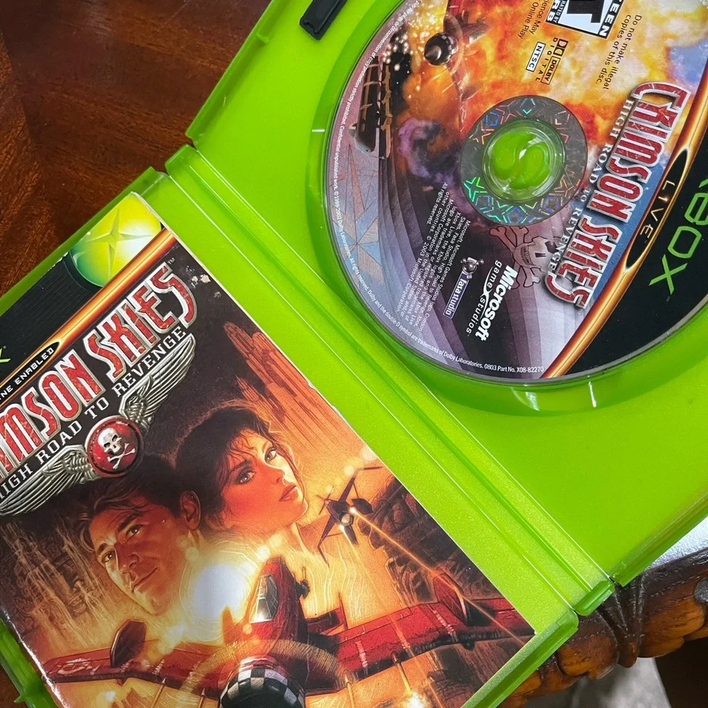 Xbox Crimson Skies Video Game‎